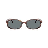 Очки солнцезащитные RAY-BAN RB2232 цв. Коричневый цв. ст. Синий превью 4