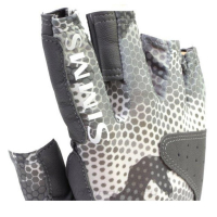 Перчатки SIMMS Solarflex Guide Glove цвет Hex Flo Camo Steel превью 7