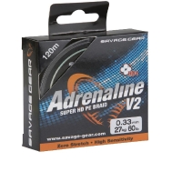 Плетенка SAVAGE GEAR HD4 Adrenaline V2 1500 м 0,22 мм цв. серый