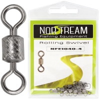 Вертлюг NORSTREAM Rolling swivel 1040 (10 шт.) № 4