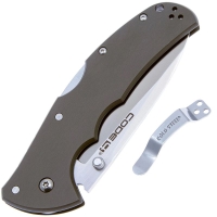 Нож складной полуавтоматический COLD STEEL Code-4 Clip Point сталь CPM S35VN рукоять Алюминий цв. Серый превью 2