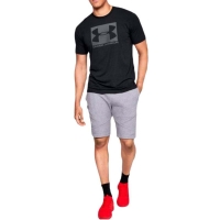 Футболка UNDER ARMOUR Boxed Sportstyle Graphic Charged Cotton SS цвет черный превью 3