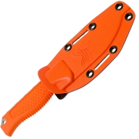 Нож охотничий BENCHMADE Steep Country сталь CPM S30V, рукоять резина Santoprene, цв. оранжевый превью 3