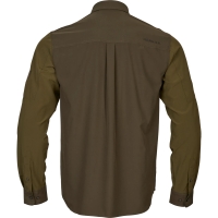 Рубашка HARKILA Logmar Lightweight L/S Shirt цвет Dark Olive / Willow Green превью 9