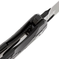 Нож складной полуавтоматический FOX KNIVES Core Vox сталь N690Co рукоять Термопластик FRN цв. Черный превью 5