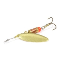 Блесна вращающаяся MEPPS old Aglia Long Rainbow № 5 цв. Gold