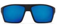 Очки поляризационные COSTA DEL MAR Bloke W580 р. XL цв. Matte Black + Matte Gray цв. ст. Blue Mirror Glass превью 3