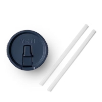 Крышка с трубочкой YETI Rambler Travel Mug Straw Lid цв. Navy р. L (887 мл)