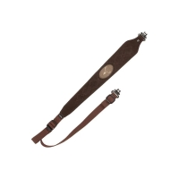 Ремень погонный ALLEN Sling-Rifle Suede Deer Head with Swivels цвет Brown превью 1