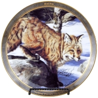 Тарелка декоративная HUNTSHOP с охотничьими животными Фарфор превью 6