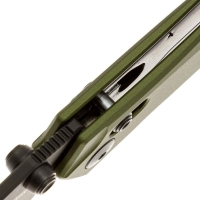 Нож складной полуавтоматический KERSHAW Bareknuckle DuraLock сталь CPM MagnaCut рукоять Алюминий 6061-T6 цв. Зеленый превью 4