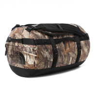 Сумка дорожная THE NORTH FACE Base Camp Duffel S 50 л цвет Kelp Tan Forest Floor Print / Black