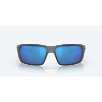 Очки поляризационные COSTA DEL MAR Fantail Pro 580G цв. Matte Gray цв. ст. Blue Mirror превью 5