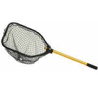 Подсачек FRABILL 3/8” Black Tangle-Free MicroMesh Netting Power Stow Net, складной