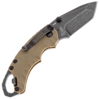 Нож складной полуавтоматический KERSHAW Shuffle II сталь 8Cr13MoV рукоять Термопластик цв. Песочный превью 4