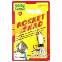 Спиннербейт STRIKE KING Rocket Shad 10,5 г (3/8 oz) цв. white shad превью 1