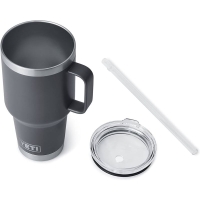 Термокружка YETI Rambler Straw Mug 994 цвет Charcoal превью 3