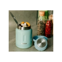 Термос BOBBER Jerrycan 0,7 л с ложкой цвет Light Blue (светло-голубой) превью 3