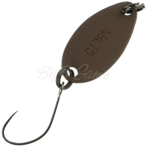 Блесна колеблющаяся JACKALL TIMON Nibble 1,5 г цв. dark brown фото 2