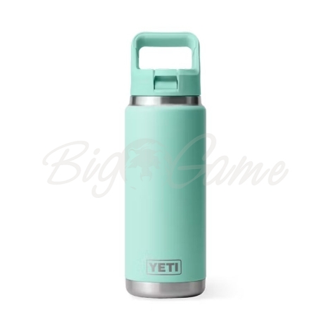 Термобутылка YETI Rambler C Straw Bottle 760 цвет Seafoam фото 1