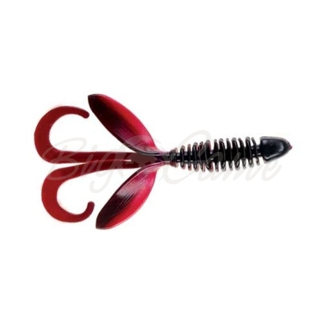 Креатура PRADCO YUM Wooly Hawg Tail 7,5 см 3 (10 шт.) цв. red shad фото 1