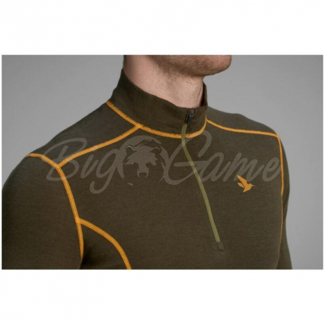 Комплект термобелья SEELAND Hawker Base Layer цвет Pine green фото 14