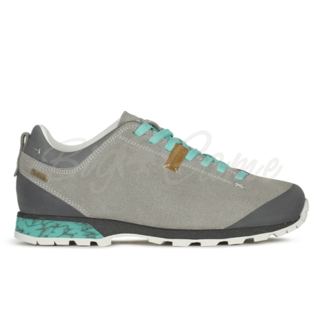 Кроссовки треккинговые AKU WS Bellamont lll Suede GTX цвет Grey / Jade фото 5