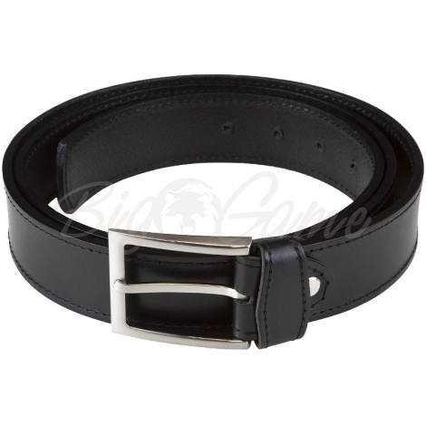 Ремень MAREMMANO 13101 Leather Belt For Trouser цвет черный фото 3