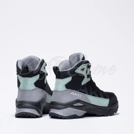 Ботинки треккинговые AKU WS Adapta Light GTX цвет Black / Sage Green фото 4