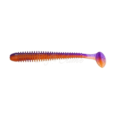 Виброхвост KEITECH Easy Shiner 2" (12 шт.) цв. PAL #09 Violet Fire фото 1
