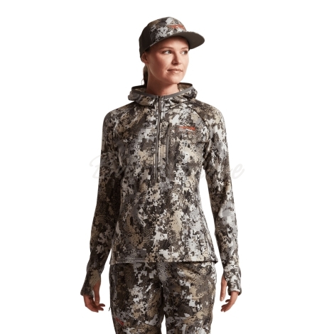 Термокофта SITKA WS Core Merino 330 Hoodie цвет Optifade Elevated II фото 8