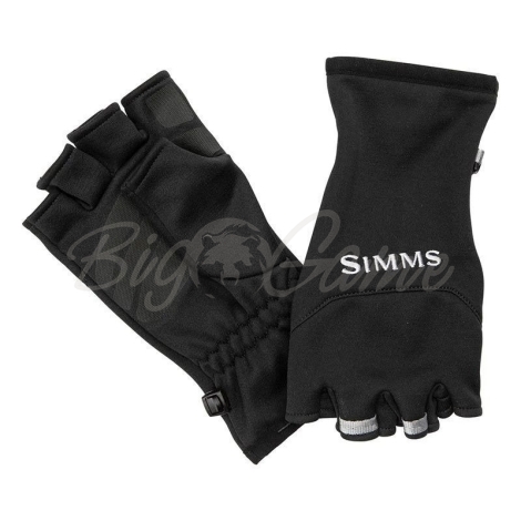 Перчатки SIMMS Freestone Half Finger Mitt цвет Black фото 1