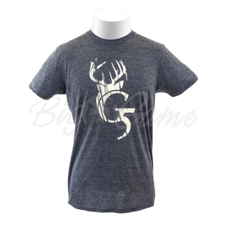 Футболка G5 Antler Logo T-Shirt цвет Charcoal фото 1