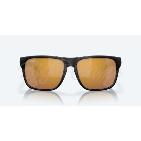 Очки поляризационные COSTA DEL MAR Spearo XL 580G р. XL цв. Matte Black цв. ст. Gold Mirror фото 4