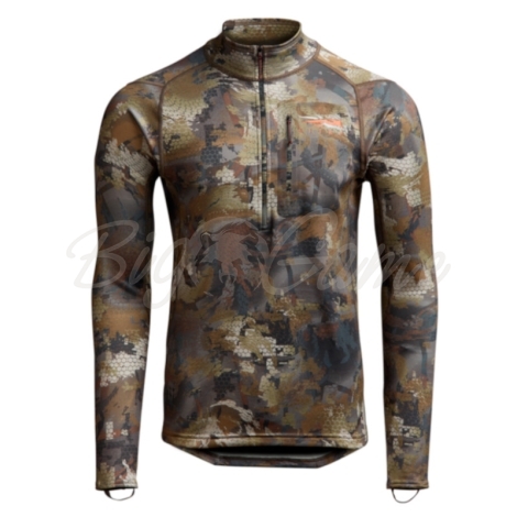 Водолазка SITKA Core Mid Wt Zip-T New цвет Optifade Timber фото 1