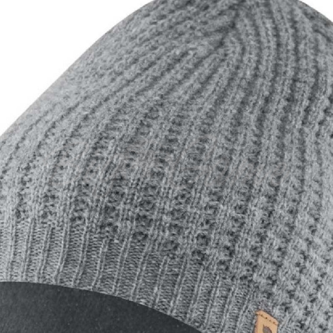 Шапка FJALLRAVEN Structure Beanie цвет Grey фото 1