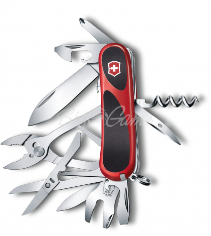 Нож VICTORINOX EvoGrip S557 85мм 21 функция цв. Красный / черный фото 1