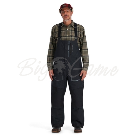 Комбинезон SIMMS Challenger Insulated Bib '23 2026 цвет Black фото 7