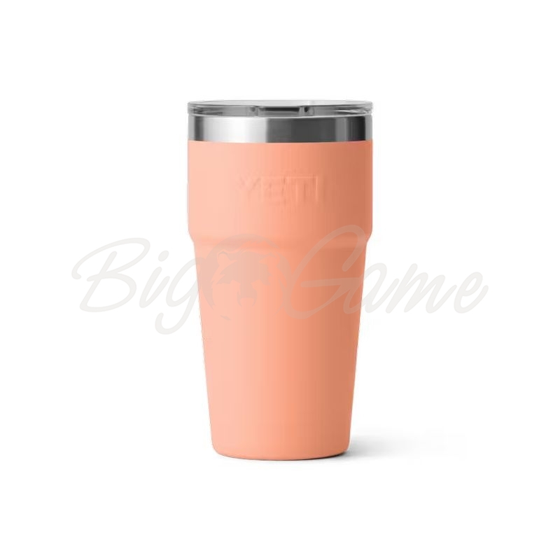 Термокружка YETI Rambler Stackable w/Magslider 591 цвет Peach фото 2