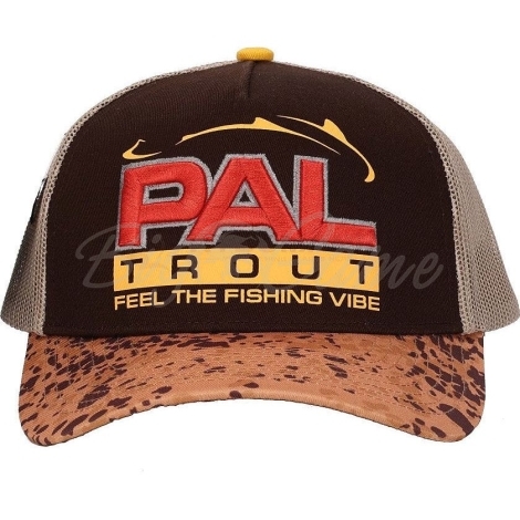 Бейсболка ZETRIX PAL Trout Cap цвет Коричневый фото 1