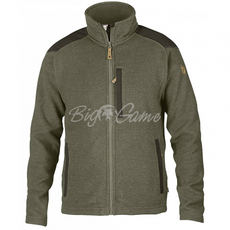 Жакет FJALLRAVEN Buck Fleece M цвет Laurel Green-Deep Forest фото 1