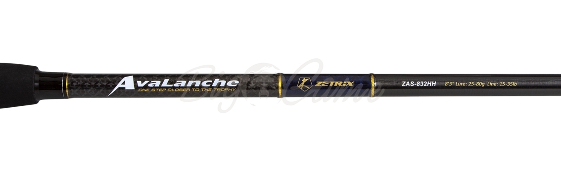 Удилище спиннинговое ZETRIX Avalanche 812H тест 14 - 50 г фото 5