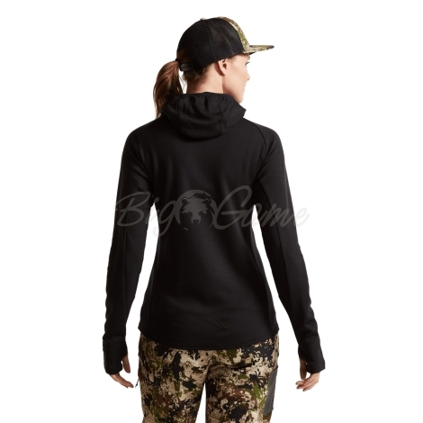 Термокофта SITKA WS Core Merino 330 Hoodie цвет Black фото 8