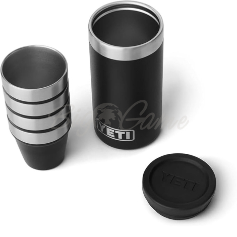 Набор рюмок YETI Shot Glasses & Case цв. Black фото 2