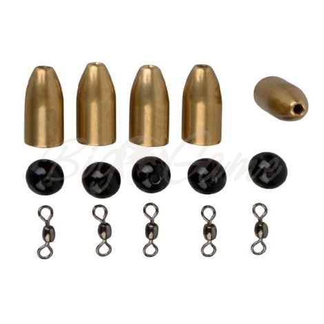 Груз SAVAGE GEAR Brass Bullet Kit's 7 г (5 шт.) фото 1