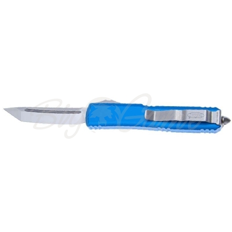 Нож складной MICROTECH  Ultratech T/E Satin M390 рукоять алюминий, цв. Синий фото 4