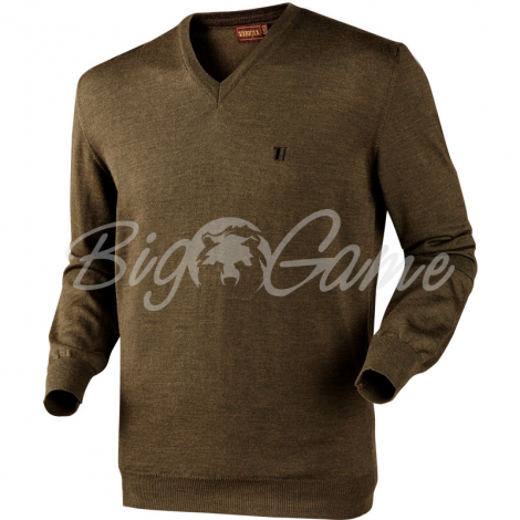 Пуловер HARKILA Glenmore Pullover цвет Demitasse Brown фото 1