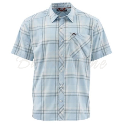 Рубашка SIMMS Outpost SS Shirt цвет Mist Plaid фото 1