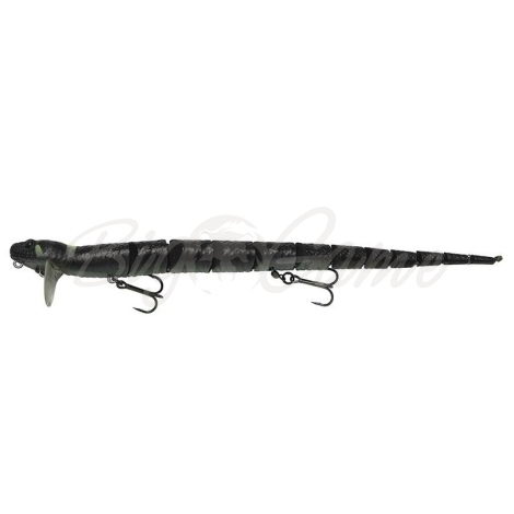 Приманка SAVAGE GEAR 3D Snake 30 F цв. 01-Black Adder фото 1
