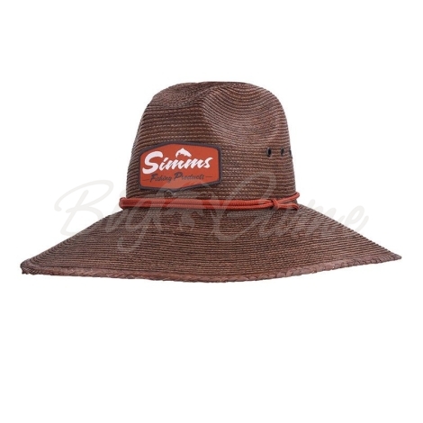 Шляпа SIMMS Cutbank Sun Hat цвет Chestnut фото 1